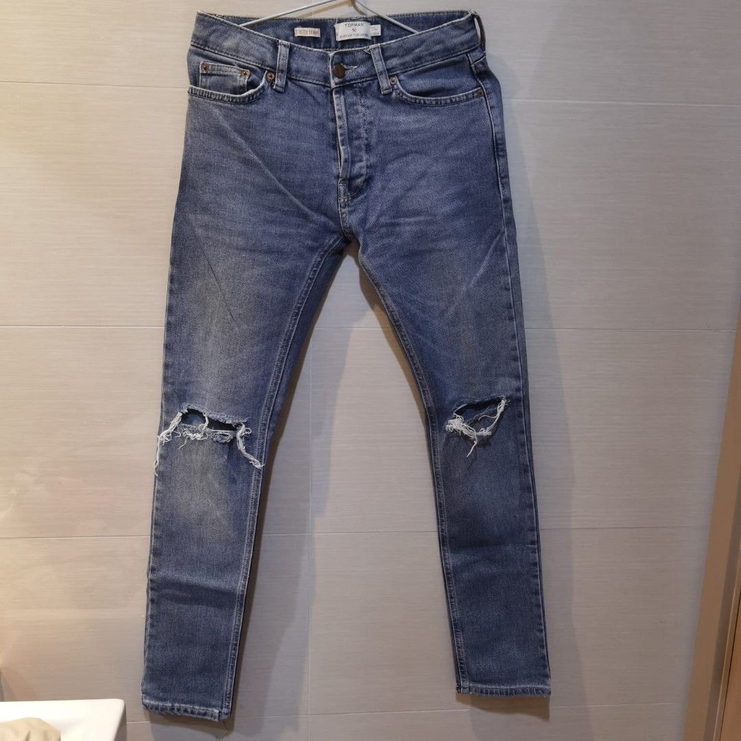 Jeans Ripped Strech Skinny for Boy, Bayi Anak, Baju Anak Laki