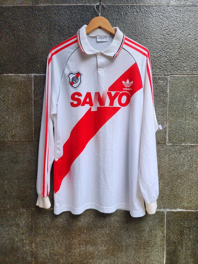 Shirt Camiseta Sanyo River 1990 River Plate Sanyo Authentic Adidas