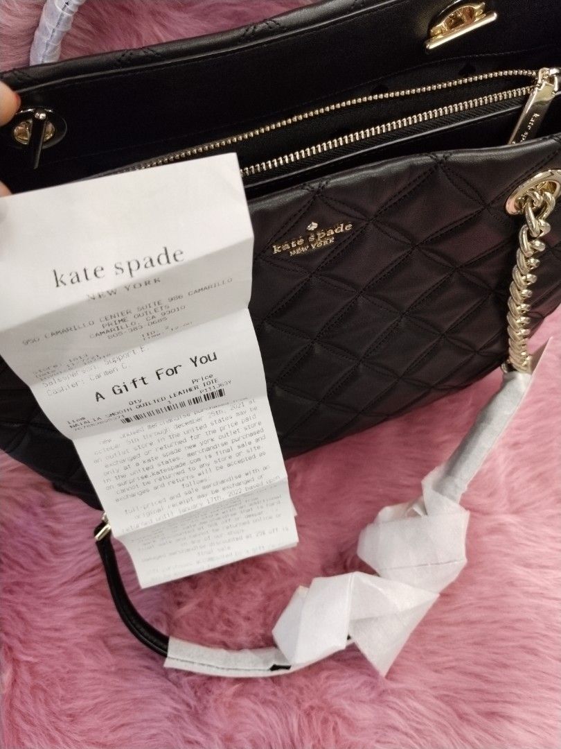 Kate spade Natalia tote (Category: Luxury Bags & Wallets) located in Caloocan City. Submitted by gionsonger62822 (Listing ID 1315191178, Image 3). Description: Brande new Kate spade Natalia what you see is what u get with gift card No dustbag.