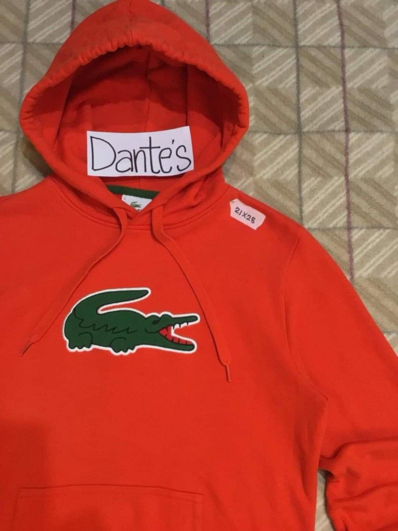 Hoodie lacoste big logo original cheap