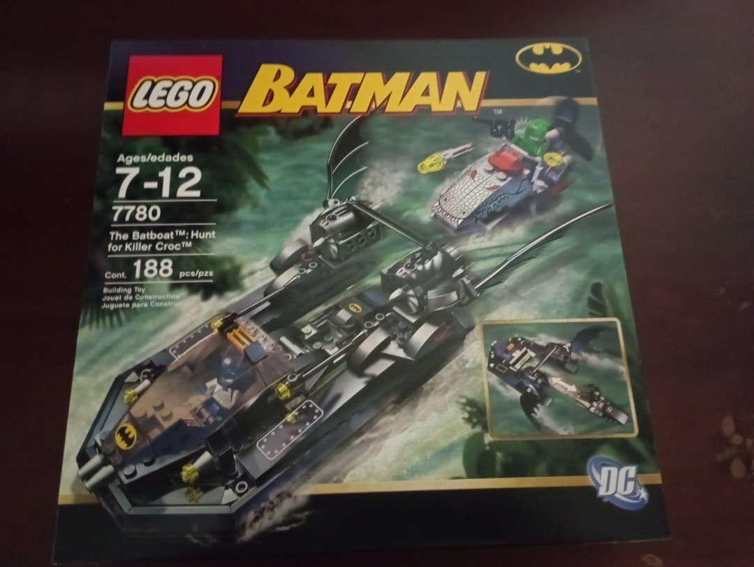 LEGO 7780 The Batboat Hunt for Killer Croc Hobbies Toys Toys Games on Carousell