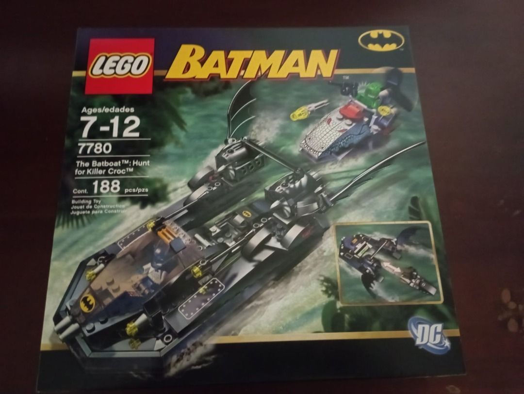 The batboat hunt for killer croc on sale