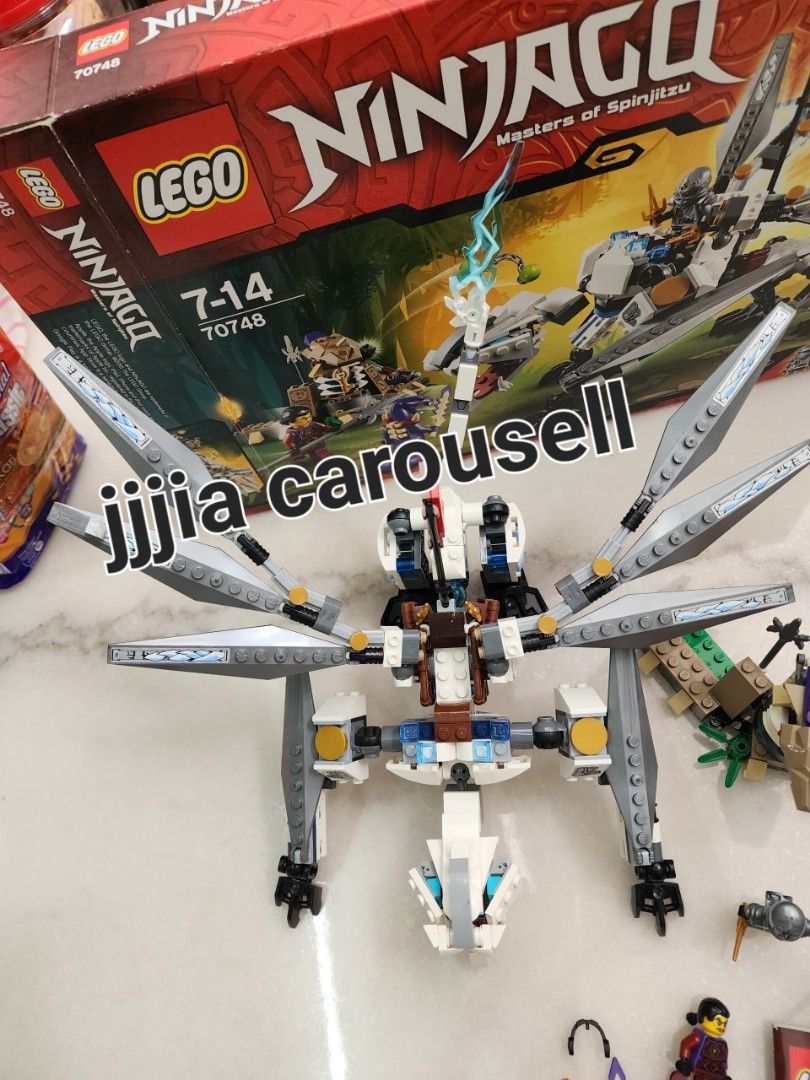 Lego ninjago 70748 titanium dragon sales