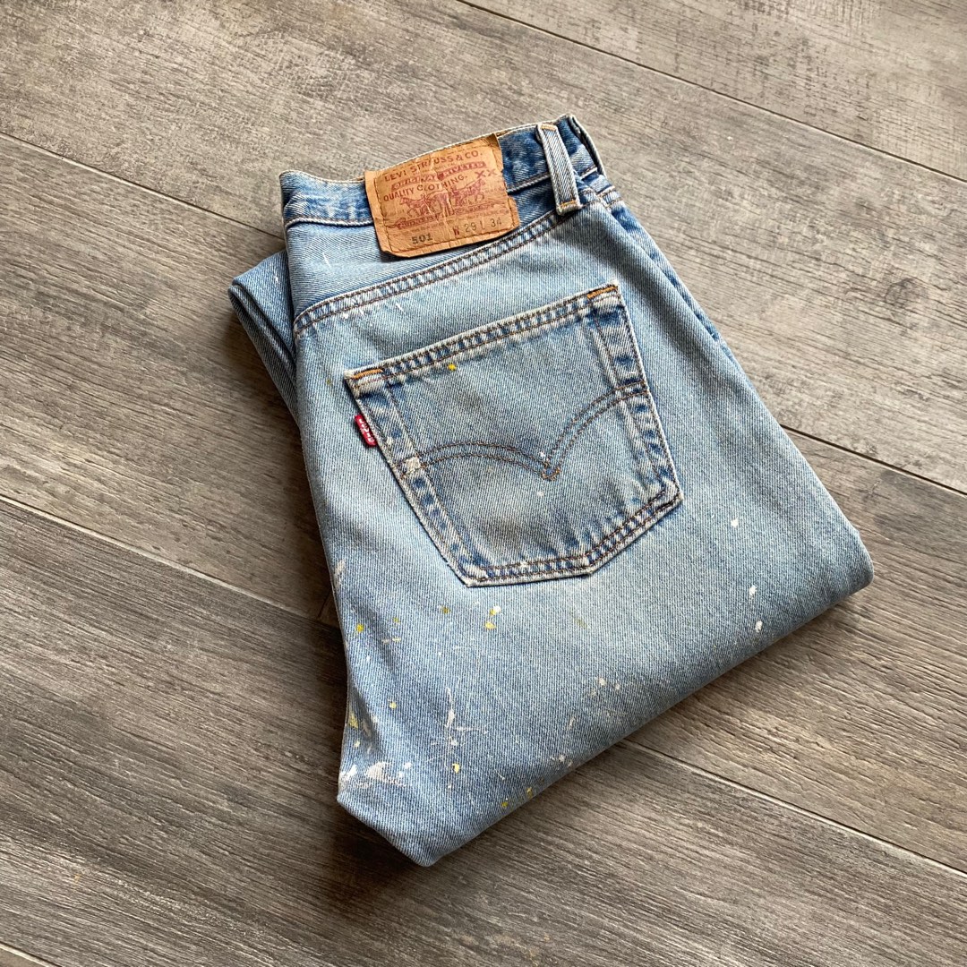 90 s LEVI S VINTAGE 501 DENIM JEANS WOMEN USA CLASSIC LEVIS Leggings Carousell