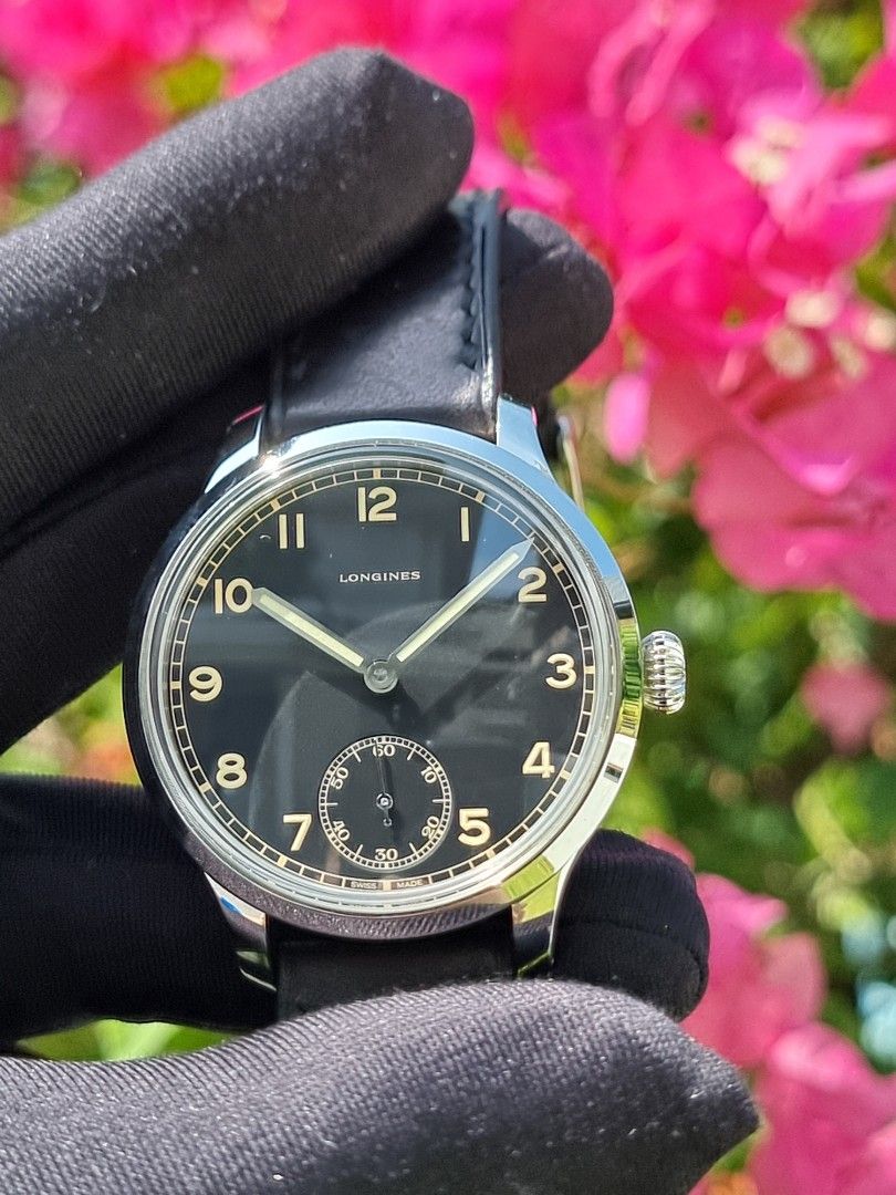 LONGINES HERITAGE MILITARY 1938 LIMITED TO 1938 PIECES L2.826.4.53.9 28264539 L28264539