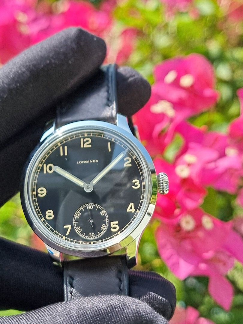 LONGINES HERITAGE MILITARY 1938 LIMITED TO 1938 PIECES L2.826.4.53.9 28264539 L28264539 Luxury Watches on Carousell