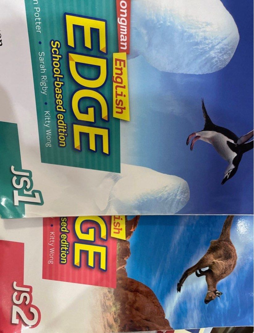Longman English Edge(JS1&JS2), 興趣及遊戲, 書本& 文具, 教科書- Carousell