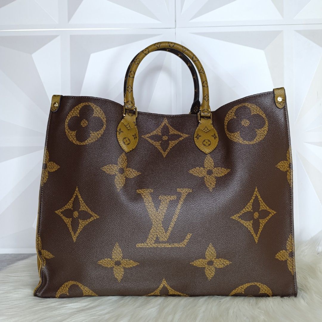 Tas Lv Lv Giant Monogram Tote Vuitton Onthego Tas Lv Handbag - Main Image