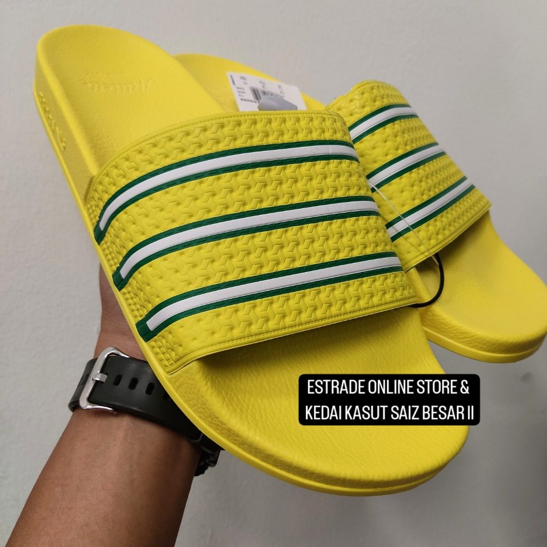 Made in Italy Selipar Sandal adidas Originals Adilette. Saiz UK5.0 12.0