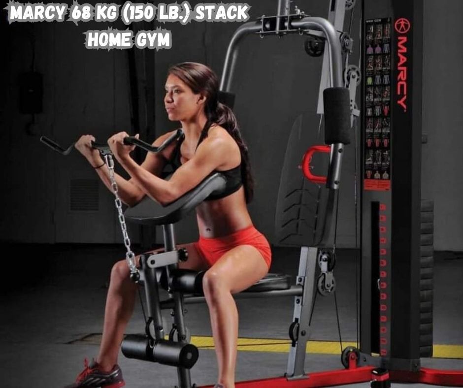 Marcy 68 kg 150 lb. Stack Home Gym Sports Equipment Exercise Fitness Cardio Fitness Machines on Carousell