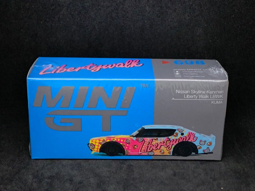 MINIGT KAIDO HOUSE 116 Nissan GTR R33 698 skyline Kuma LBWK 733 ...