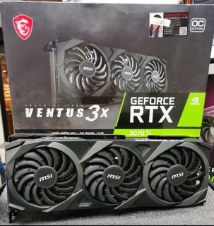 MSI RTX3070TI VENTUS 3X OC con garantía