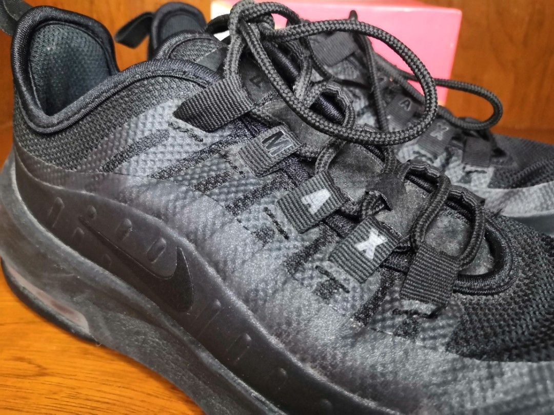 Nike Kids Air Max Axis Triple Black Women s Fashion Footwear Sneakers on Carousell