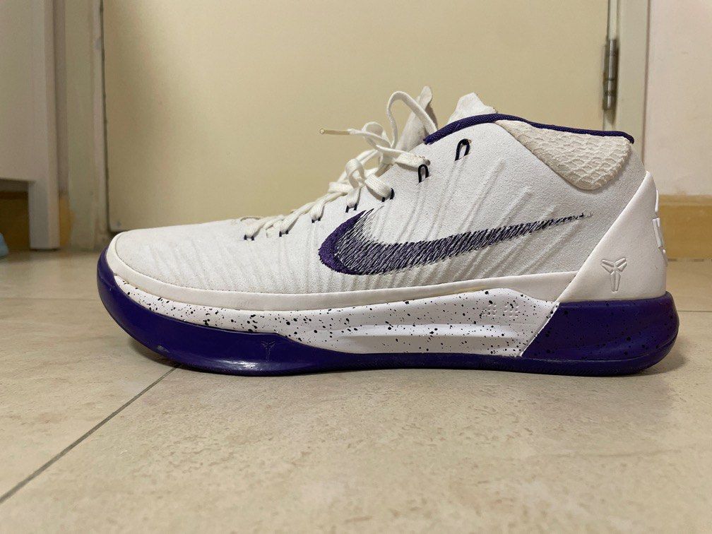 Nike Kobe A.D. Mid Baseline White Court Purple Carousell