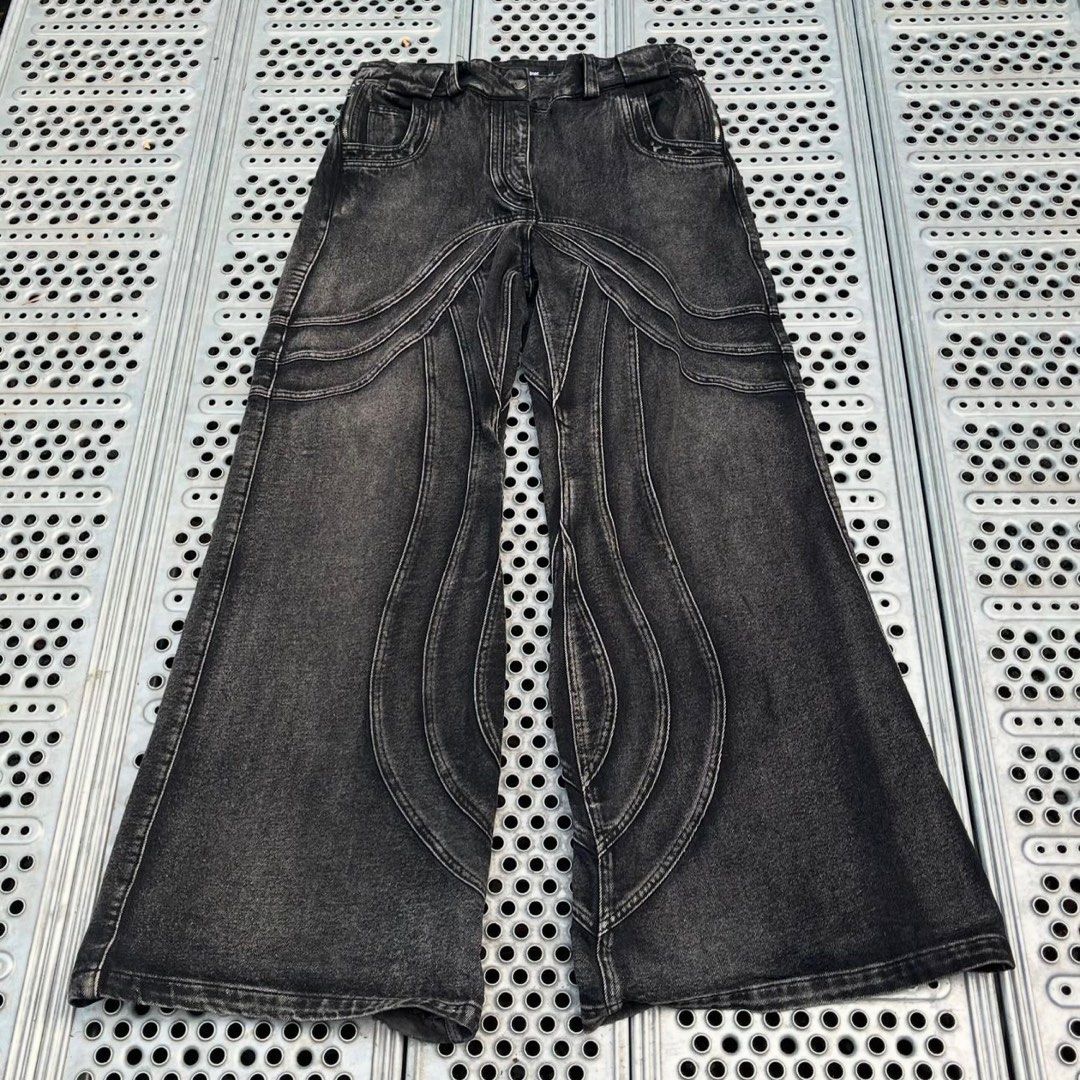 NO/FAITH STUDIOSWAVE DENIM / BLK S（No faith studios wave - Gem） 