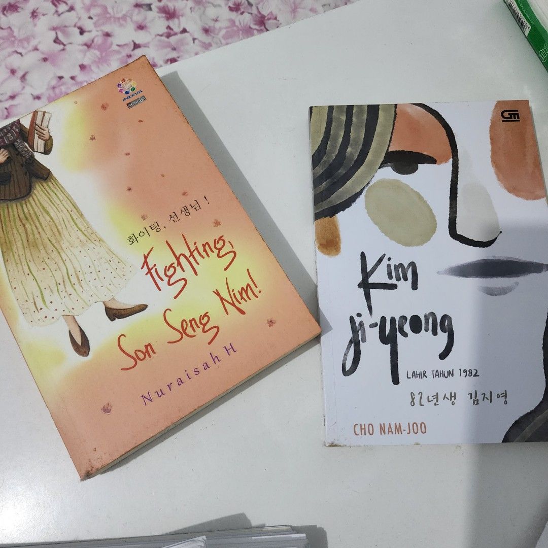 Novel Fighting Son Saeng Nim & Kim Jiyeong, Buku & Alat Tulis, Buku di ...