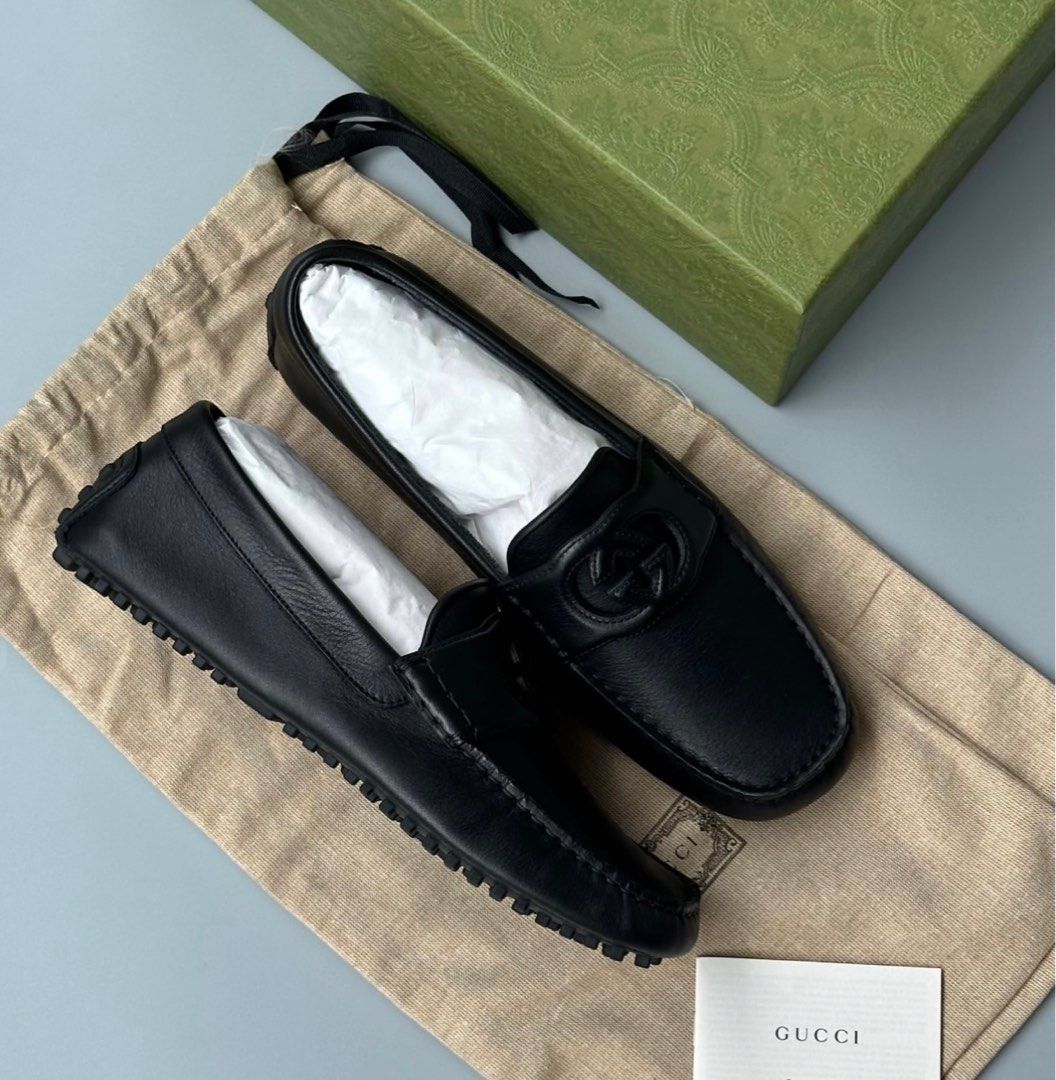 Onhand Gucci Ayrton Driving Loafers size 7.5us mens 40.5eu