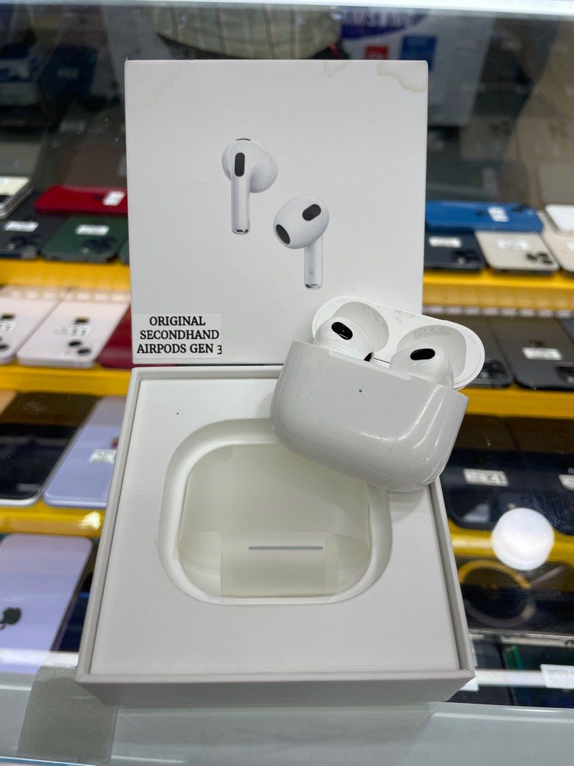 ORIGINAL SECONDHAND AIRPODS GEN 3 Audio Headphones Headsets on Carousell
