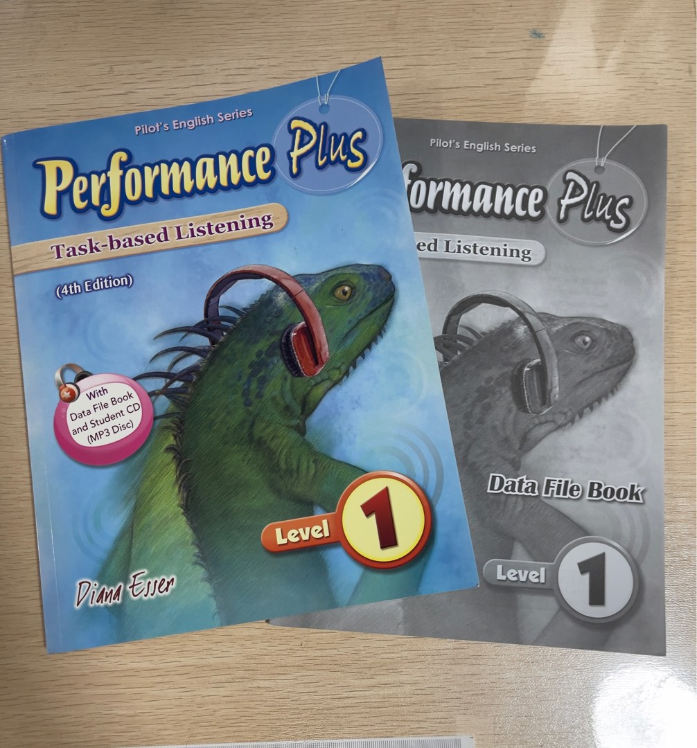 Performance Plus Task-Based Listening , 興趣及遊戲, 書本 & 文具, 教科書 - Carousell