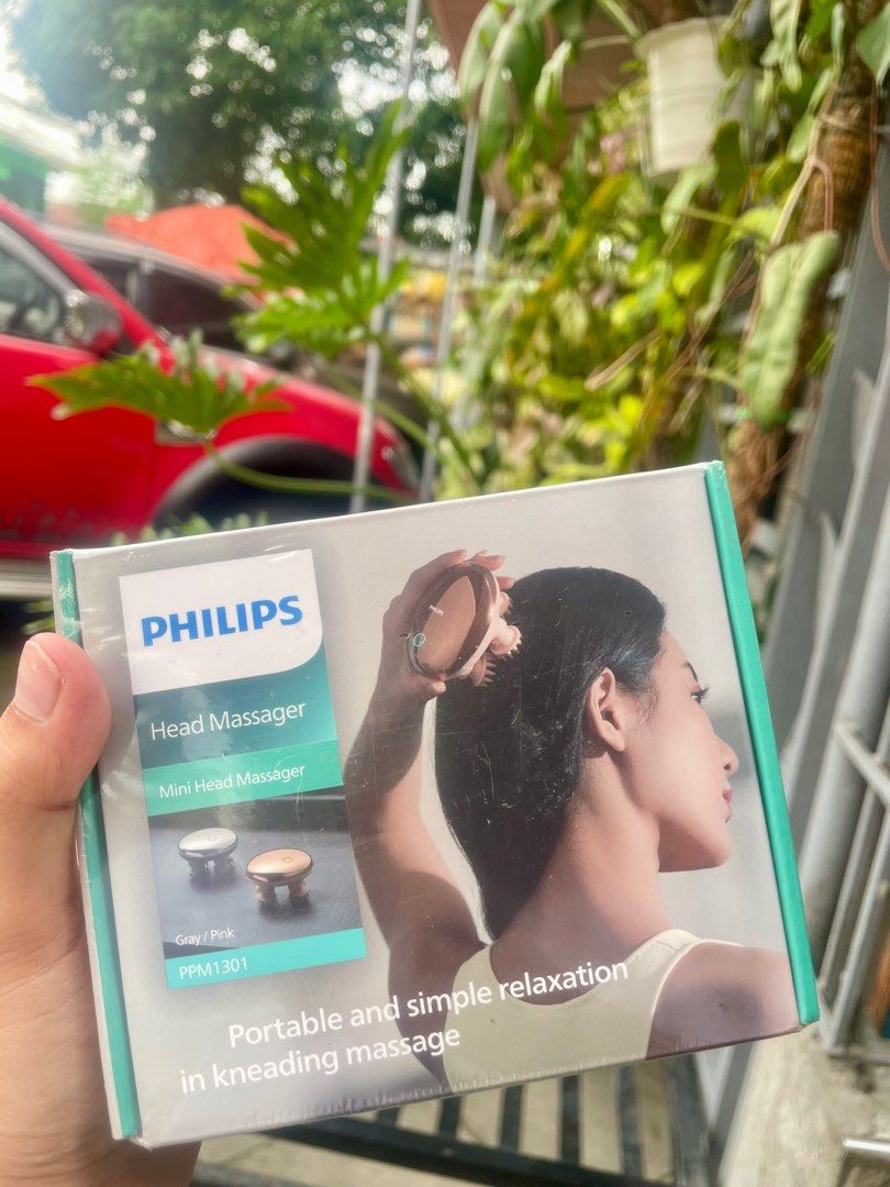 PHILIPS PPM1301PK Mini Head Massager (Category: Massage Devices) located in Manila. Submitted by kisshadg23 (Listing ID 1315160972, Image 1). Description: Description IP67 dustproof and waterproof, supported wet and dry use Both the body and the charging port are applying IPX67 dustproof and waterproof design. The whole machine can be used normally when it is soaked in water, so there is no need to worry about water seepage damaging the performan
