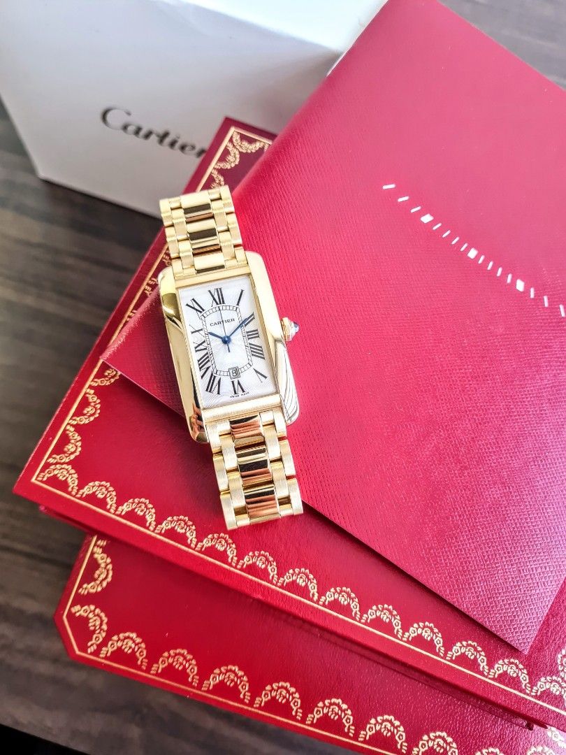 Cartier watch and bracelet set 2025