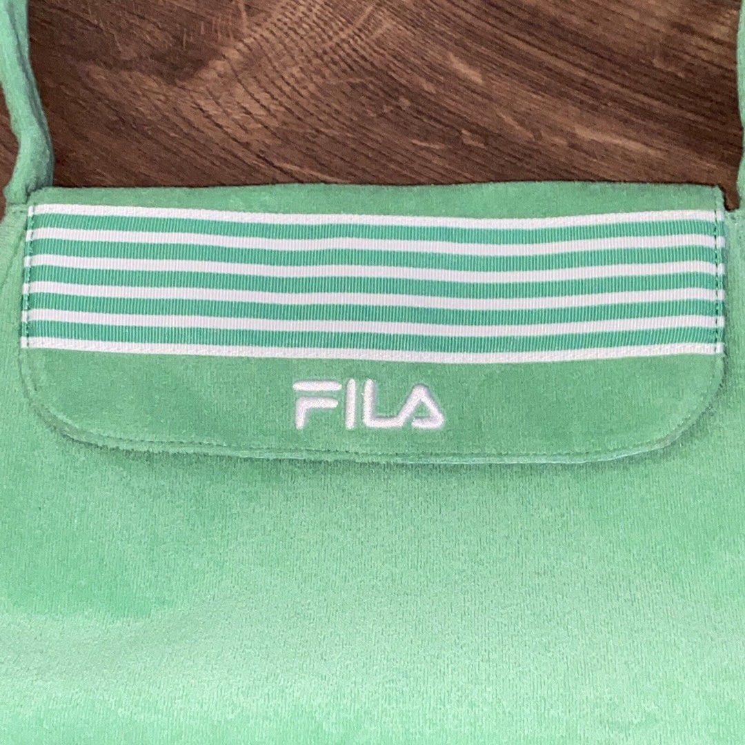 rare Fila green shoulder bag Women s Fashion Bags Wallets Shoulder Bags on Carousell