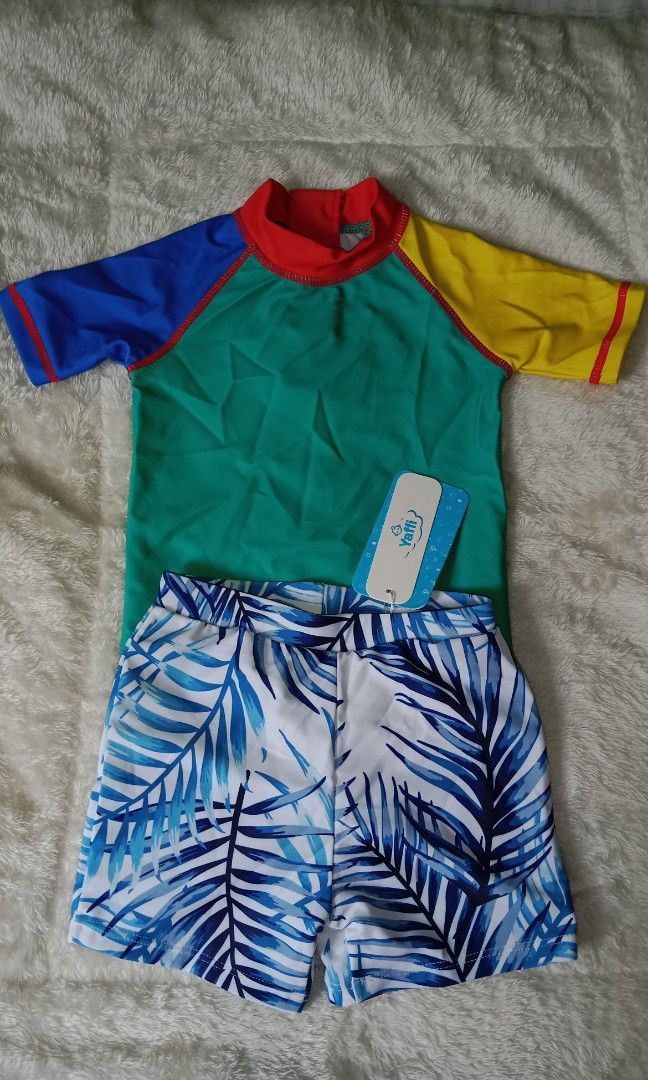 Baby boys deux rash guard sets