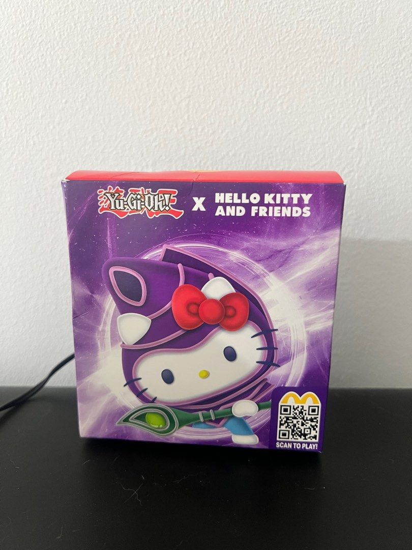 Sanrio Hello Kitty x Yugioh Collab McDonalds Merch Toy Mini Plushie ...