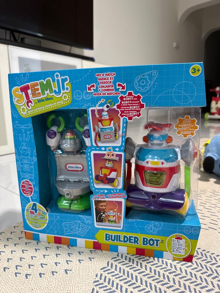 STEM jr by little tikes Builder Bot Hobbies Toys Toys Games on Carousell