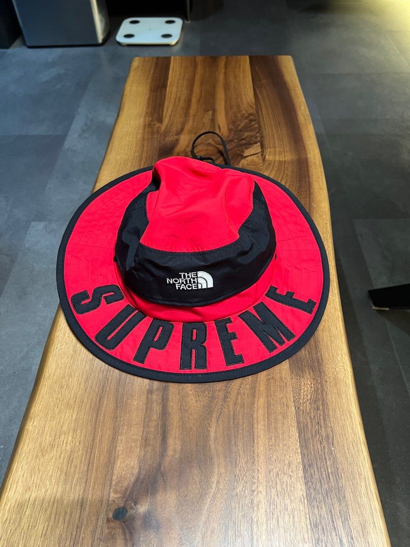 Supreme The North Face Arc Logo Horizon Breeze Hat Men s Fashion Watches Accessories Caps Hats on Carousell