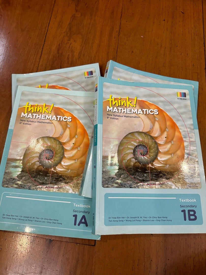 Think Mathematics 1 (Category: Textbooks) located in Quezon City. Submitted by struddels (Listing ID 1315205809, Image 1). Description: selling as a set, 2 books 1a and 1b, only 1400. barely used.
