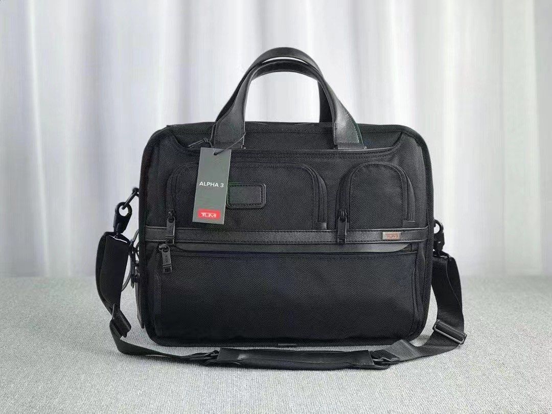Tumi Alpha 3 Expandable Oraganizer Laptop Brief (Category: Briefcases) located in Manila. Submitted by bagmaniaph (Listing ID 1315132673, Image 1). Description: Embossed leather top carry handles Detachable adjustable padded shoulder strap Detachable luggage tag Zip closure, zip expansion Three front zip pockets, key leash Front slit pocket with concealed magnetic snap closure Back zip pocket with add-a-bag sleeve, back slit pocket Removable padd