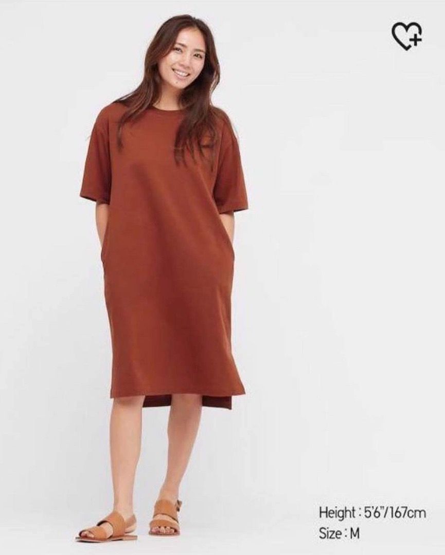 Uniqlo t shirt dress medium Women s Fashion Dresses Sets Dresses on Carousell