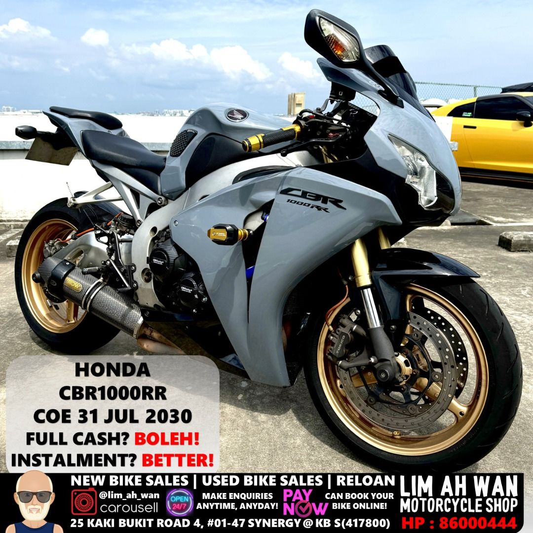 USED Honda CBR1000RR with ARROW Motorcycles Motorcycles for Sale Class 2 on Carousell