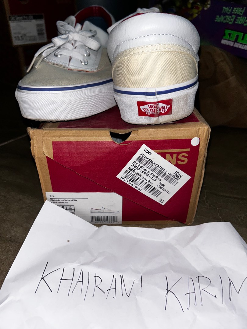 Vans Era outside in Men s Fashion Footwear Sneakers on Carousell
