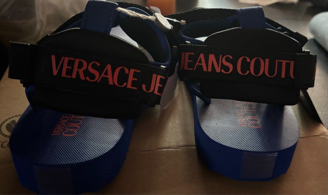 Versace Jeans Couture brand new men s Sandals Luxury Sneakers Footwear on Carousell