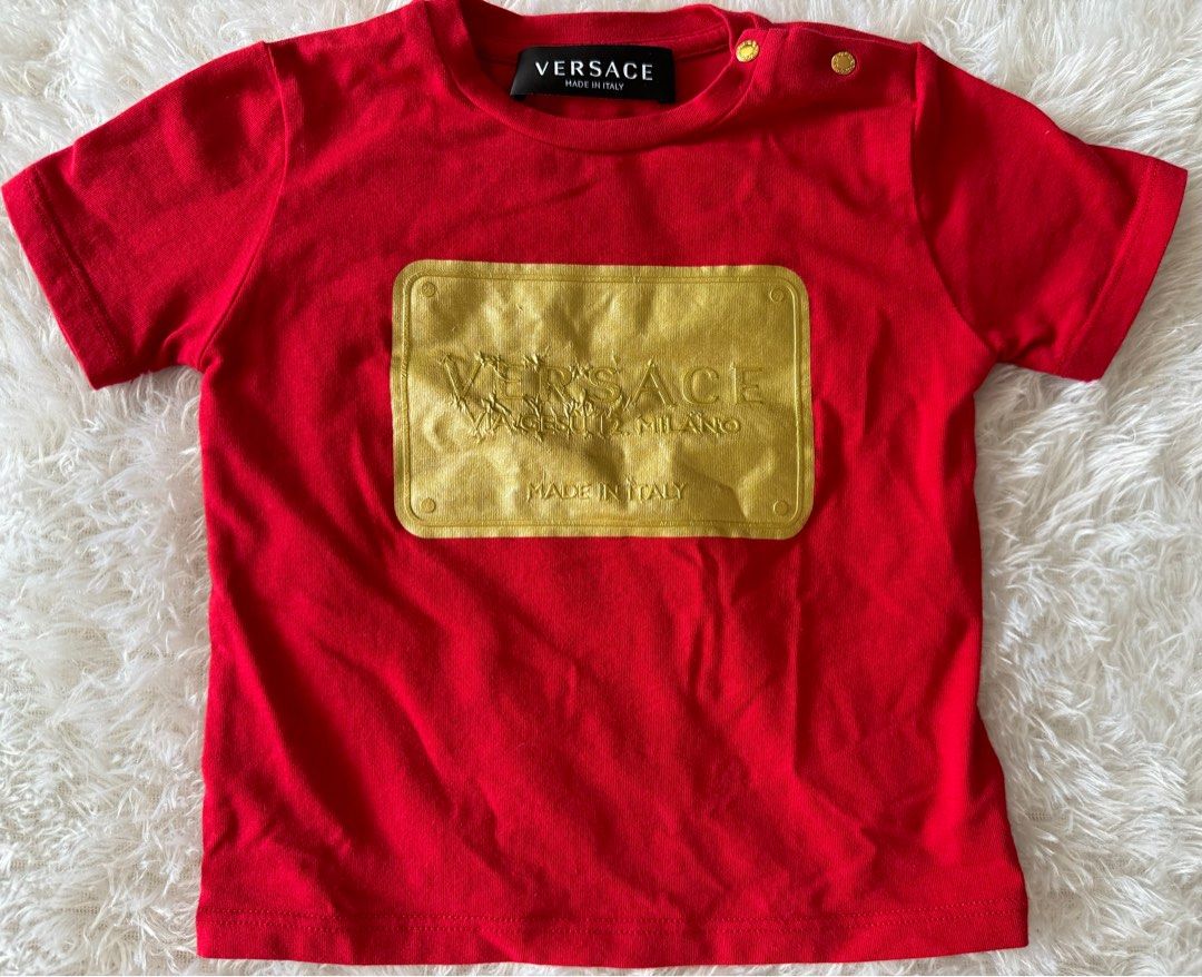 Versace kids shirt on sale