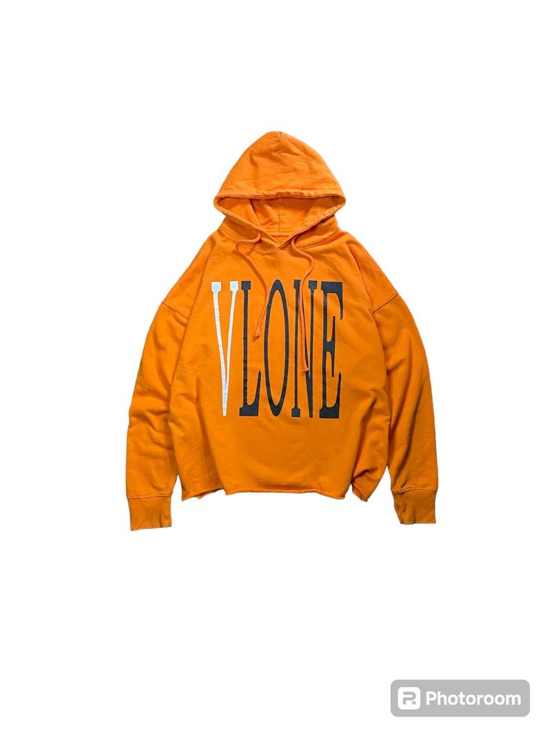 Vlone orange hoodie cheap
