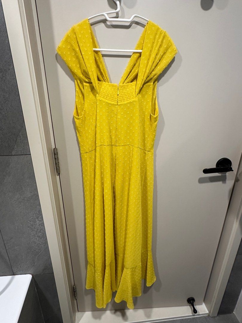 Whistles Eriko Dobby Bardot Two way Dress Carousell