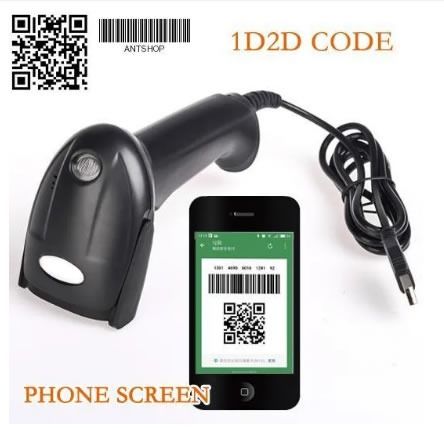 WIRED BARCODE SCANNER 1D & 2D BARCODE, QR CODE & PHONE SCREEN SCAN SUPPORTED (Category: Printers, Scanners & Copiers) located in Quezon City. Submitted by lhanex (Listing ID 1315173456, Image 1). Description: Resolution: 3mil Processor: ARM 7 72MHz Decode Mode: Single-Line Aiming Decode Rate: 200 decodes per second Working Distance: 6-30cm Scan Width: 30mm Scanning Angles: Fanning: 30°; Horizontal: 75; Vertikal: 65° Light Source (Laser): Laser LE