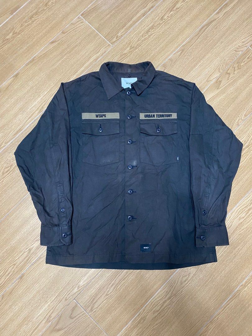 WTAPS BUDS / LS / COTTON. SERGE