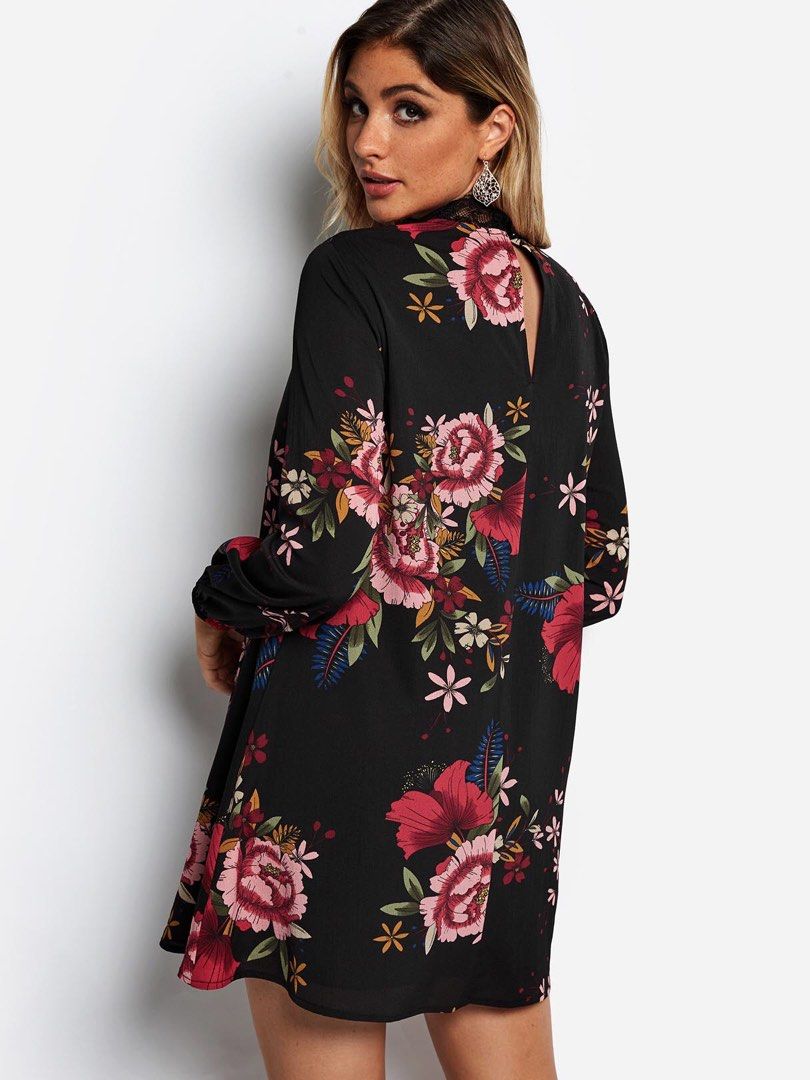 Yoins floral dress on sale