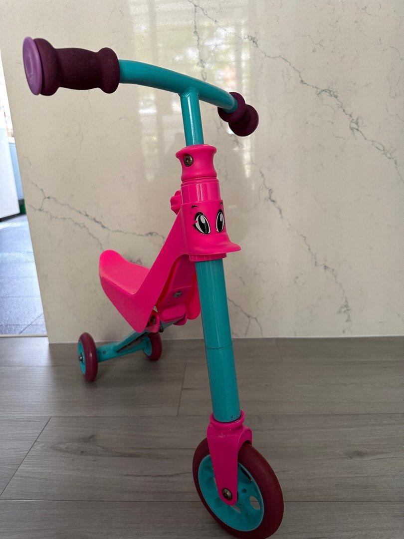 Zycom Zykster Kids Scooter Balance Trike in 1 Pink Babies Kids Infant Playtime on Carousell