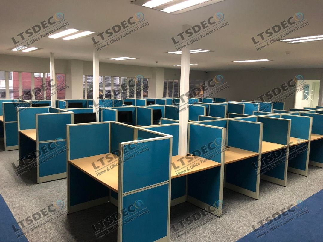 468series FULL FABRIC TABLES OFFICE PARTITION WORKSTATION TABLE ...