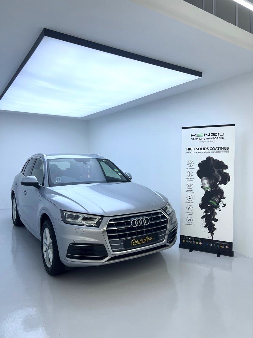 Kenzo Graphene Reinforced Coating Audi Q5 10H Hardness Protection 4 Years Warranty on