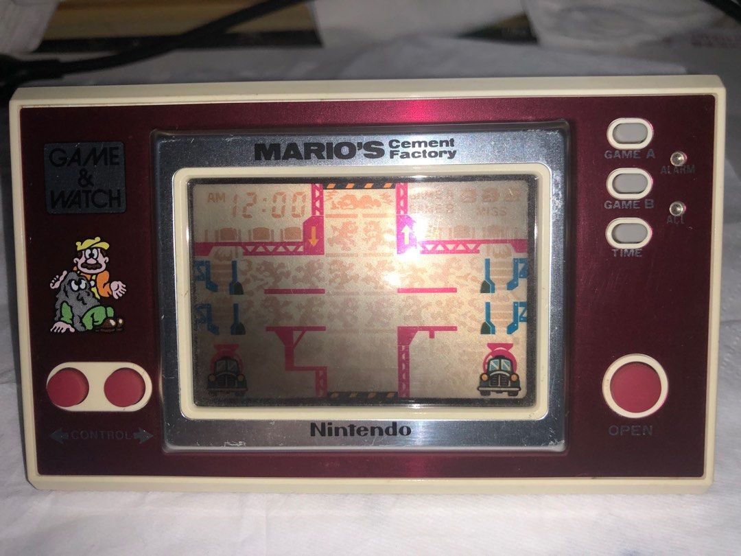 售中古Nintendo GAME & WATCH GAME AND WATCH MARIO'S Cement