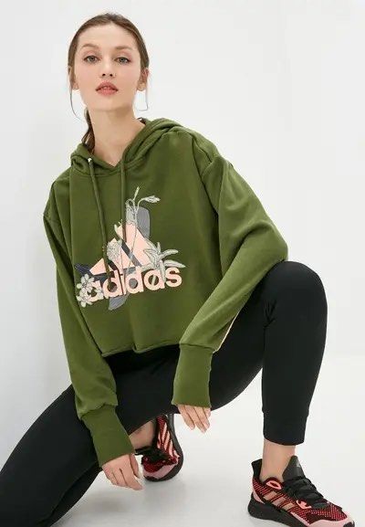 Adidas hoodie Women s Fashion Activewear on Carousell