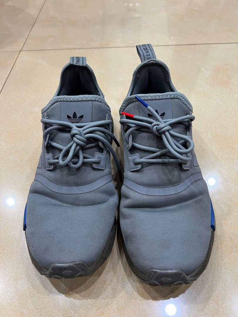 Adidas NMD size US 9, Fesyen Pria, Sepatu Sneakers di Carousell