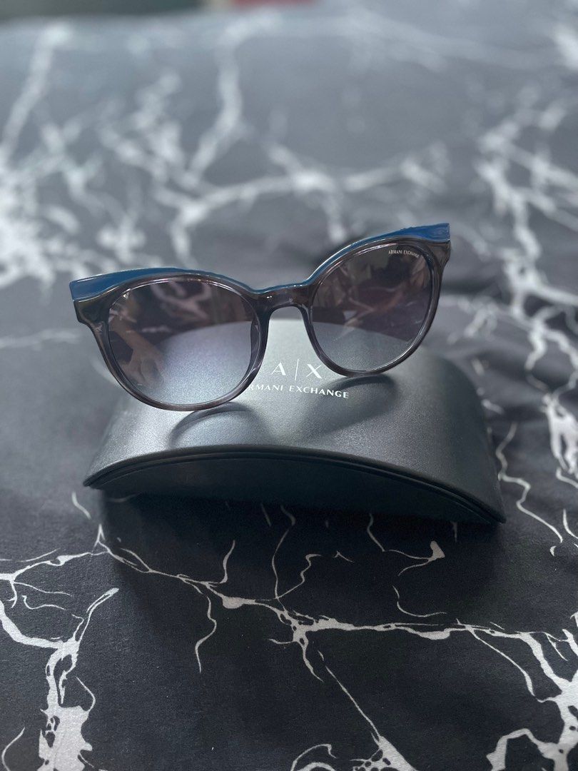 Armani Exchange Cat Eye Sunglasses Women s Fashion Watches Accessories Sunglasses Eyewear on Carousell