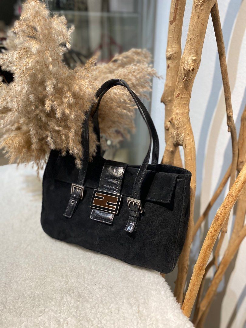 Authentic Fendi Baguette Suede Leather Luxury Bags Wallets on Carousell